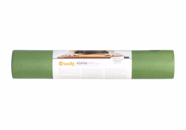 kovrik-dlya-jogi-asana-bodhi-olivkovo-zelenyj-7-min-scaled-1.avif Saltea Yoga Bodhi Asana Green 4,5 mm